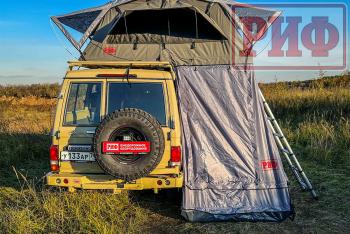 21 909 р. Тамбур к палатке РИФ Soft RT01-140, тент серый РИФ rifan0114080001  с доставкой в г. Кемерово. Увеличить фотографию 5