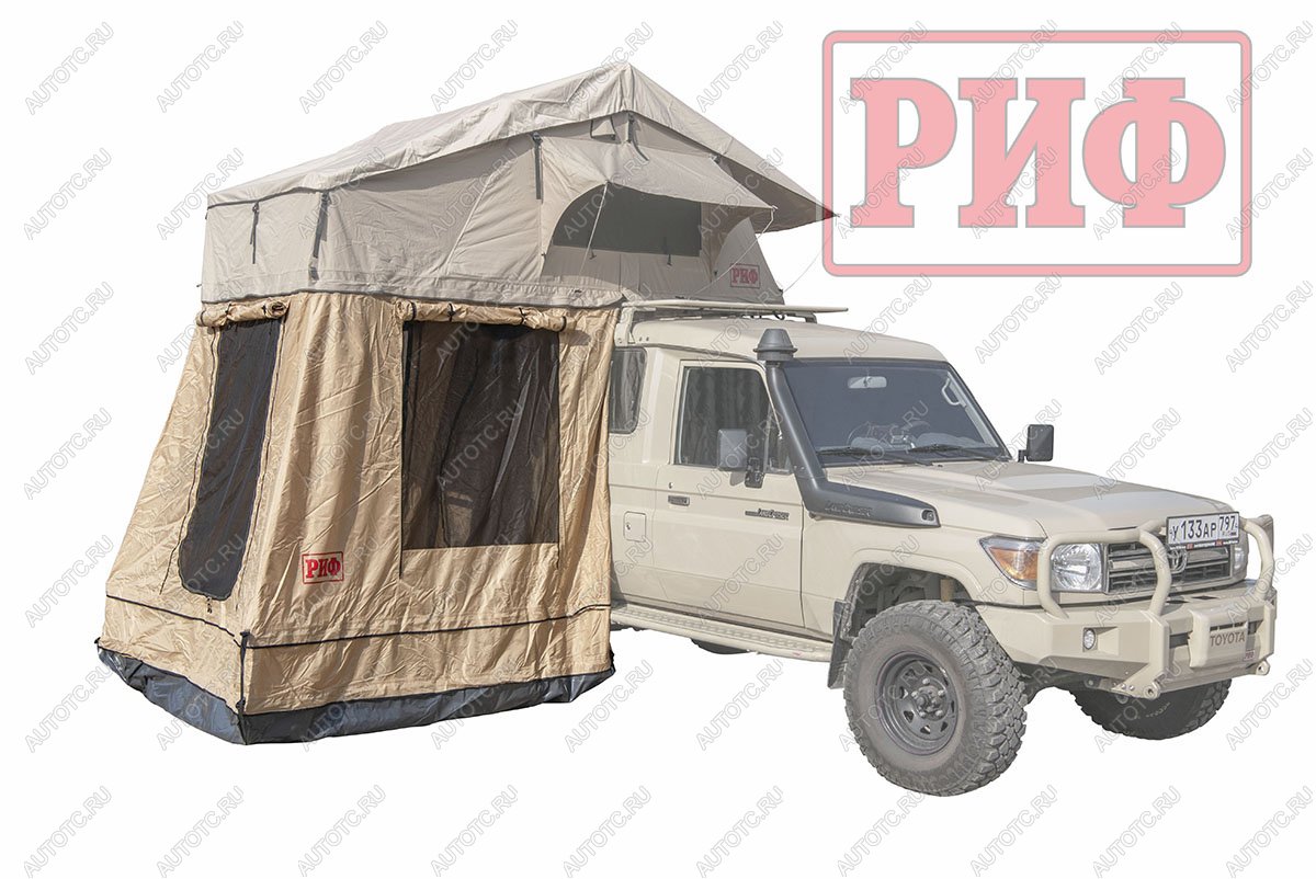 22 839 р. Тамбур к палатке РИФ Soft RT02-140, тент песочный РИФ rifan0214060000  с доставкой в г. Кемерово