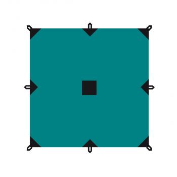 3 789 р. Тент BTrace 3x3, Зеленый BTrace t0331  с доставкой в г. Кемерово. Увеличить фотографию 1