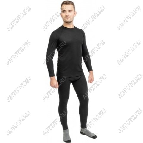 1 499 р. Термобелье комплект Helios Tex Thermo Sport, цв.черный р.50-52178-182, XL HELIOS 199488  с доставкой в г. Кемерово