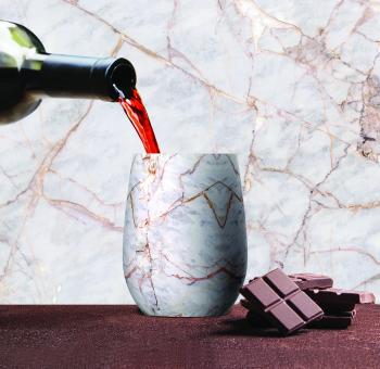 2 289 р. Термобокал IMPERIAL WINE, 270 мл, мрамор ASOBU viw2.22-marble  с доставкой в г. Кемерово. Увеличить фотографию 3
