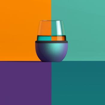 2 379 р. Термобокал для вина WINE KUZIE 440 мл, мультиколор ASOBU stl24.29  с доставкой в г. Кемерово. Увеличить фотографию 6