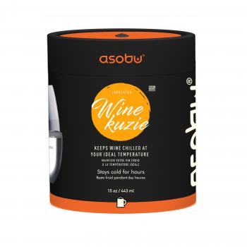 2 159 р. Термобокал для вина WINE KUZIE 440 мл, черный ASOBU stl24.06-black  с доставкой в г. Кемерово. Увеличить фотографию 7