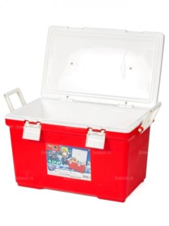 11 099 р. Термобокс IRIS Cooler Box CL-45, 45 литров, красныйбелый IRIS OHYAMA cl45r  с доставкой в г. Кемерово. Увеличить фотографию 2