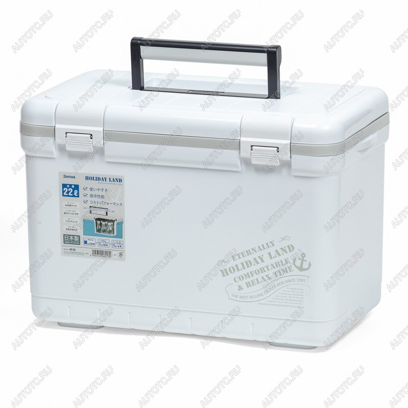 9 359 р. Термобокс SHINWA Holiday Land Cooler 22H белый SHINWA hlc-22h-w  с доставкой в г. Кемерово
