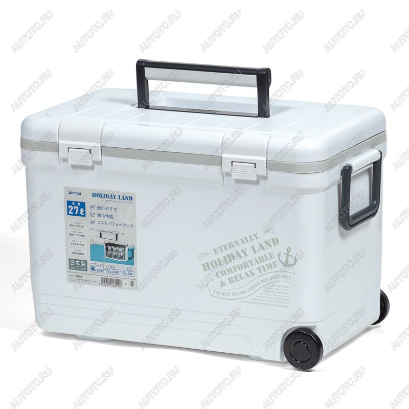 10 779 р. Термобокс SHINWA Holiday Land Cooler 27H белый SHINWA hlc-27h-w  с доставкой в г. Кемерово
