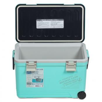 10 779 р. Термобокс SHINWA Holiday Land Cooler 27H синий SHINWA hlc-27h-bl  с доставкой в г. Кемерово. Увеличить фотографию 2