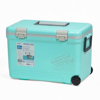 10 779 р. Термобокс SHINWA Holiday Land Cooler 27H синий SHINWA hlc-27h-bl  с доставкой в г. Кемерово. Увеличить фотографию 1