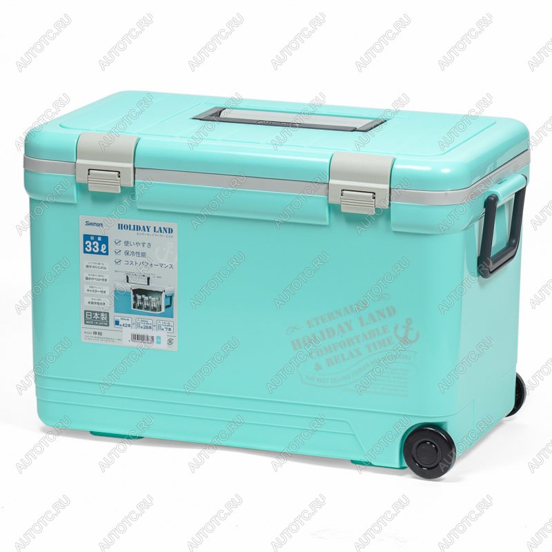12 489 р. Термобокс SHINWA Holiday Land Cooler 33H синий SHINWA hlc-33h-bl  с доставкой в г. Кемерово
