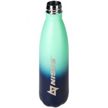 919 р. Термобутылка NISUS 500ML (зеленыйсиний) HELIOS n.tb-019-tb  с доставкой в г. Кемерово. Увеличить фотографию 2