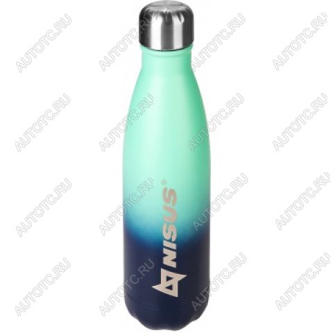 919 р. Термобутылка NISUS 500ML (зеленыйсиний) HELIOS n.tb-019-tb  с доставкой в г. Кемерово