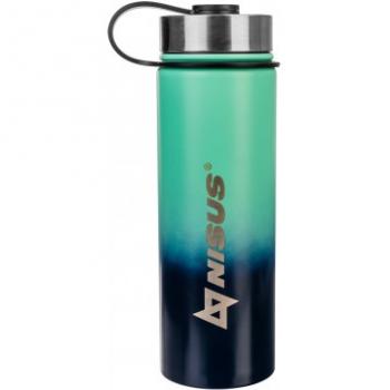 1 269 р. Термобутылка NISUS 530ML три крышки (синийбирюзовый) HELIOS n.tb-022-tb  с доставкой в г. Кемерово. Увеличить фотографию 4
