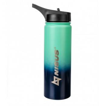 1 269 р. Термобутылка NISUS 530ML три крышки (синийбирюзовый) HELIOS n.tb-022-tb  с доставкой в г. Кемерово. Увеличить фотографию 3