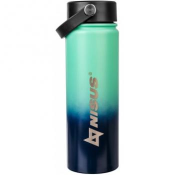 1 269 р. Термобутылка NISUS 530ML три крышки (синийбирюзовый) HELIOS n.tb-022-tb  с доставкой в г. Кемерово. Увеличить фотографию 1