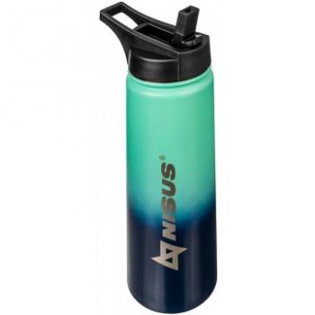 1 269 р. Термобутылка NISUS 530ML три крышки (синийбирюзовый) HELIOS n.tb-022-tb  с доставкой в г. Кемерово. Увеличить фотографию 5
