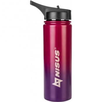 1 279 р. Термобутылка NISUS 530ML три крышки (фиолетовыйкрасный) HELIOS n.tb-022-rb  с доставкой в г. Кемерово. Увеличить фотографию 4