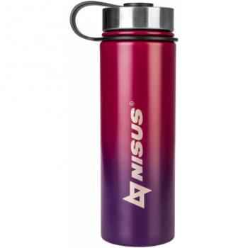 1 279 р. Термобутылка NISUS 530ML три крышки (фиолетовыйкрасный) HELIOS n.tb-022-rb  с доставкой в г. Кемерово. Увеличить фотографию 3