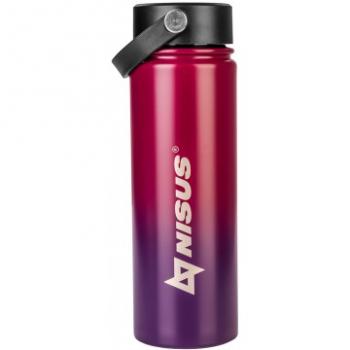 1 279 р. Термобутылка NISUS 530ML три крышки (фиолетовыйкрасный) HELIOS n.tb-022-rb  с доставкой в г. Кемерово. Увеличить фотографию 1