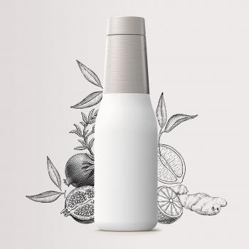 2 799 р. Термобутылка OASIS, 600 мл, белая ASOBU sbv23.01-white  с доставкой в г. Кемерово. Увеличить фотографию 2