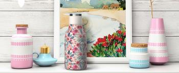 2 599 р. Термобутылка URBAN, 460 мл, цветы ASOBU sbv24.21-floral  с доставкой в г. Кемерово. Увеличить фотографию 5