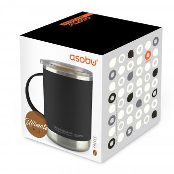2 599 р. Термокружка ULTIMATE, 360 мл, черная ASOBU sm30.06-black  с доставкой в г. Кемерово. Увеличить фотографию 8