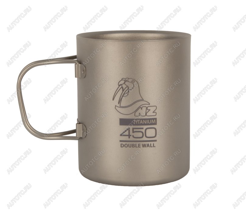 4 549 р. Термокружка титановая Kovea NZ Ti Double Wall Mug 450 мл. KOVEA tmdw450fh  с доставкой в г. Кемерово