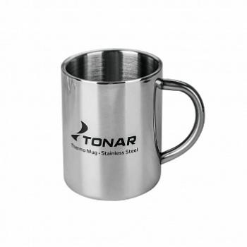 629 р. Термокружка ТОНАР 300ML металлическая ТОНАР t.tk-001-300  с доставкой в г. Кемерово. Увеличить фотографию 1