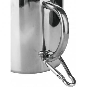 779 р. Термокружка ТОНАР 350ML металлическая, с пластиковой крышкой+карабин ТОНАР t.tk-038-350  с доставкой в г. Кемерово. Увеличить фотографию 7