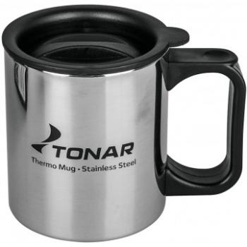 489 р. Термокружка ТОНАР 350ML с пластиковой крышкой ТОНАР t.tk-047-350  с доставкой в г. Кемерово. Увеличить фотографию 1