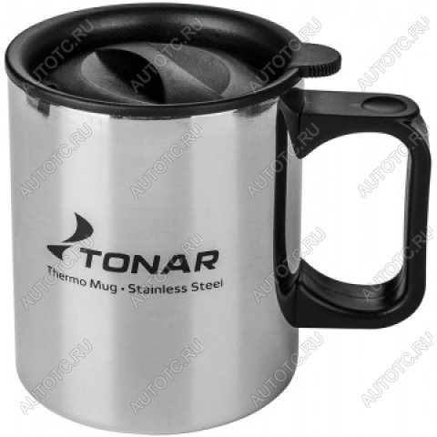 669 р. Термокружка ТОНАР 450ML с пластиковой крышкой ТОНАР t.tk-047-450  с доставкой в г. Кемерово