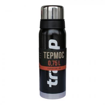 1 749 р. Термос TRAMP Expedition line 0,75 л., Черный TRAMP trc-031-9009  с доставкой в г. Кемерово. Увеличить фотографию 1