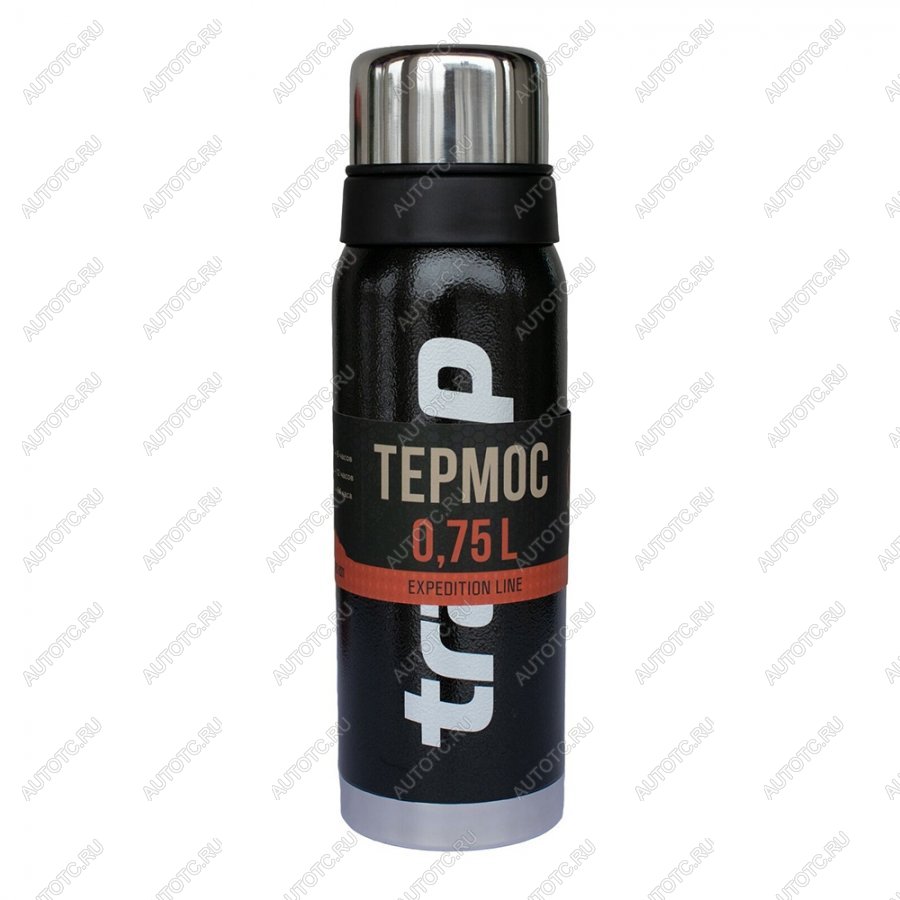 1 749 р. Термос TRAMP Expedition line 0,75 л., Черный TRAMP trc-031-9009  с доставкой в г. Кемерово