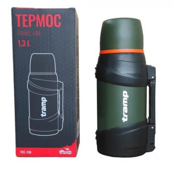 2 289 р. Термос TRAMP Travel 1,3л. Оливковый TRAMP trc-138-6050  с доставкой в г. Кемерово. Увеличить фотографию 2