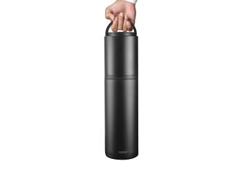 6 799 р. Термофутляр для вина VIN BLANC, черный ASOBU vpb1.06-black  с доставкой в г. Кемерово. Увеличить фотографию 2