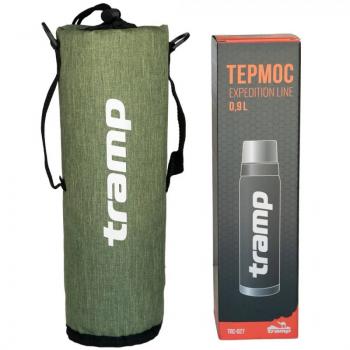 759 р. Термочехол TRAMP для термоса Tramp Expedition Line 0,9 л Оливковый TRAMP tra-290-6050  с доставкой в г. Кемерово. Увеличить фотографию 2