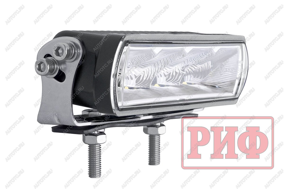 7 619 р. Фары светодиодные водительского света РИФ 161 мм 20W с проводкой (2 шт.) РИФ b0205  с доставкой в г. Кемерово