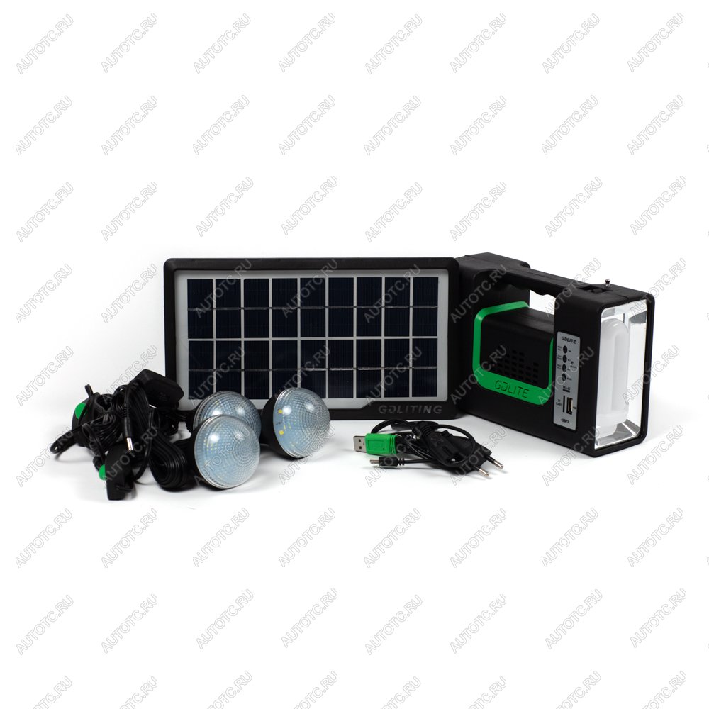 2 559 р. Фонарь аккумуляторный кемпинговый GDLite 10 (три лампы) ДВ-NNBrand gd-10  с доставкой в г. Кемерово