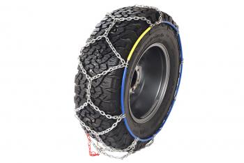 9 819 р. Цепи противоскольжения РИФ 4х4 "соты" 16 мм, 23580R17, 23585R16, 24565R18, 24575R17, 25555R19, 25560R18, 26560R18, 26565R17, 26570R16, 27560R17, 25560R18 (к-т 2 шт.) РИФ rif18-0-0000265  с доставкой в г. Кемерово. Увеличить фотографию 2