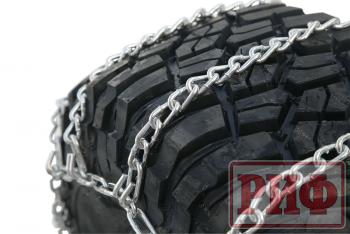 5 499 р. Цепи противоскольжения РИФ Грузовик"лесенка" 25 мм, 12.00xR20, 13.00R22,5 (к-т 2 шт.) РИФ rif18-0-0002255  с доставкой в г. Кемерово. Увеличить фотографию 1