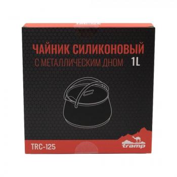 2 289 р. Чайник Tramp складной силиконовый 1 л (оливковый) TRAMP trc-125-gr  с доставкой в г. Кемерово. Увеличить фотографию 6