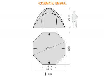 41 849 р. Шатер автомат Maverick Cosmos small khaki (хакижелто-горчичный) Maverick Tent m-km-010  с доставкой в г. Кемерово. Увеличить фотографию 3