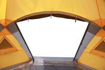 56 999 р. Шатер автомат Maverick Cosmos Thermal - под отопление (желто-серый) Maverick Tent m-t-yg-010  с доставкой в г. Кемерово. Увеличить фотографию 7