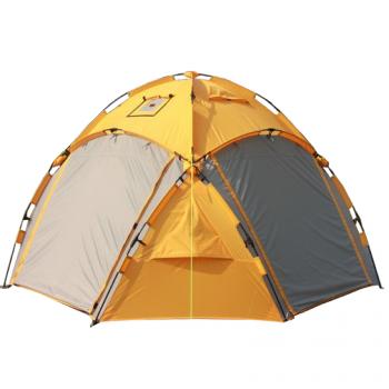56 999 р. Шатер автомат Maverick Cosmos Thermal - под отопление (желто-серый) Maverick Tent m-t-yg-010  с доставкой в г. Кемерово. Увеличить фотографию 6