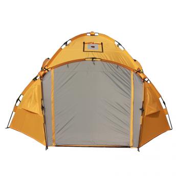56 999 р. Шатер автомат Maverick Cosmos Thermal - под отопление (желто-серый) Maverick Tent m-t-yg-010  с доставкой в г. Кемерово. Увеличить фотографию 4
