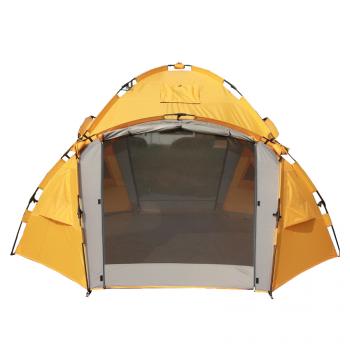 56 999 р. Шатер автомат Maverick Cosmos Thermal - под отопление (желто-серый) Maverick Tent m-t-yg-010  с доставкой в г. Кемерово. Увеличить фотографию 3