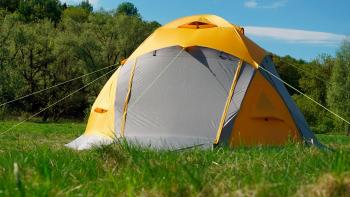 56 999 р. Шатер автомат Maverick Cosmos Thermal - под отопление (желто-серый) Maverick Tent m-t-yg-010  с доставкой в г. Кемерово. Увеличить фотографию 13