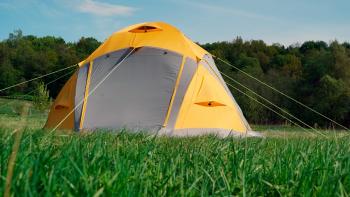 56 999 р. Шатер автомат Maverick Cosmos Thermal - под отопление (желто-серый) Maverick Tent m-t-yg-010  с доставкой в г. Кемерово. Увеличить фотографию 11