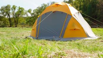 56 999 р. Шатер автомат Maverick Cosmos Thermal - под отопление (желто-серый) Maverick Tent m-t-yg-010  с доставкой в г. Кемерово. Увеличить фотографию 10
