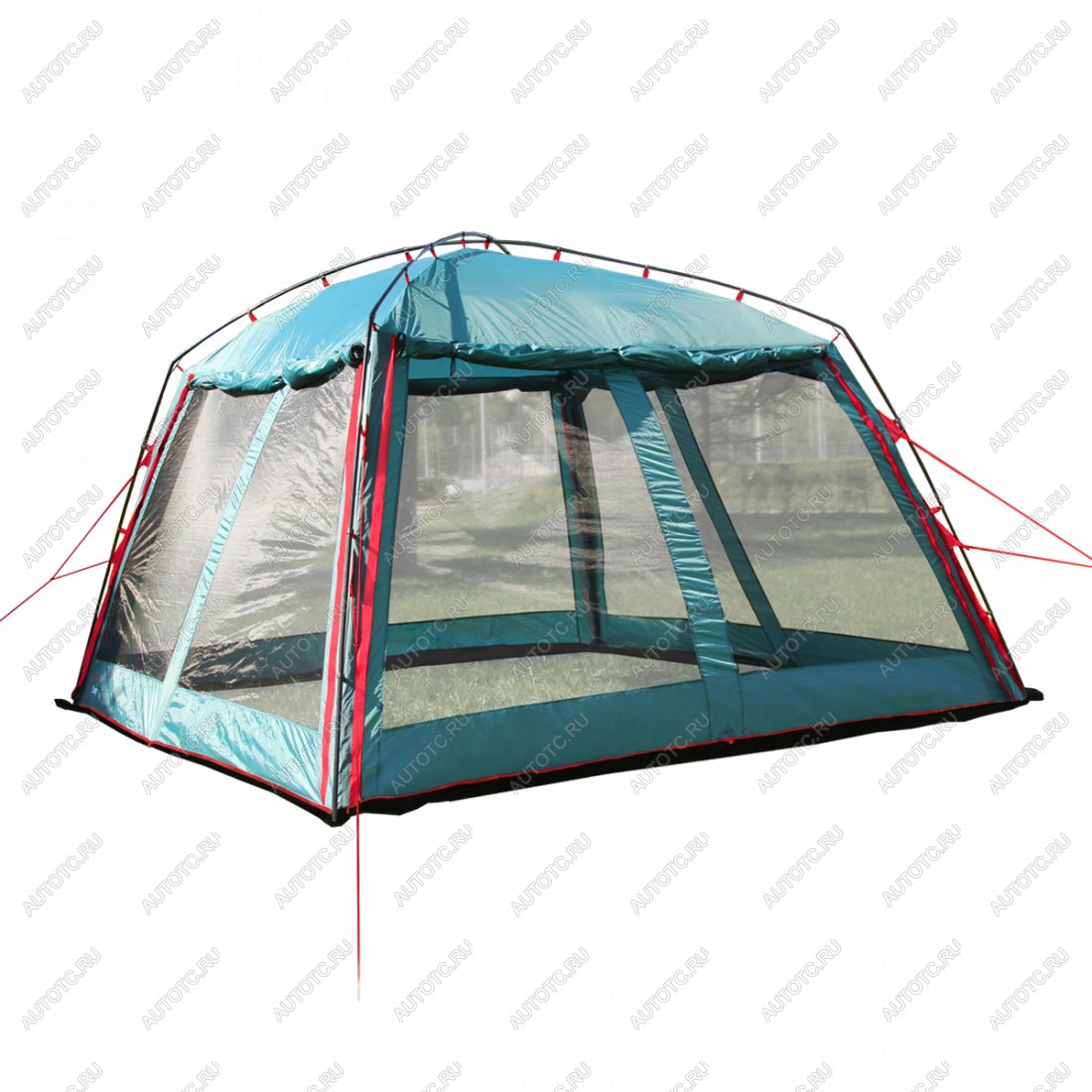 24 739 р. Шатер-палатка BTrace Camp (Зеленыйкрасный) BTrace t0465  с доставкой в г. Кемерово