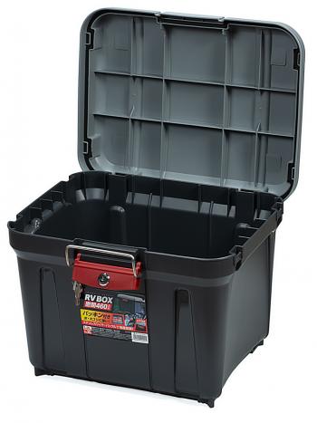 5 299 р. Ящик экспедиционный IRIS RV BOX 460G, 30 литров 45,5x36,1x35 см. IRIS OHYAMA rv460g  с доставкой в г. Кемерово. Увеличить фотографию 2